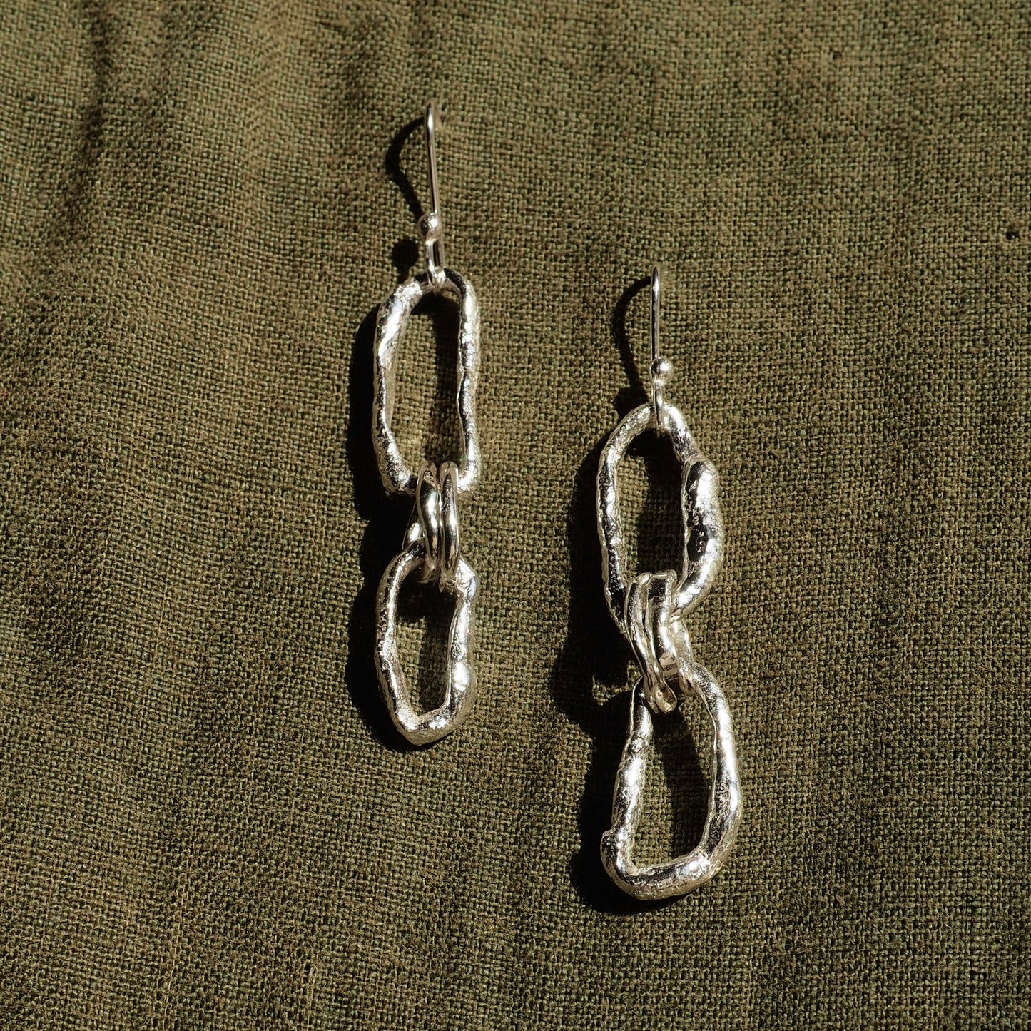 CHUNKY CHAIN LINK EARRINGS