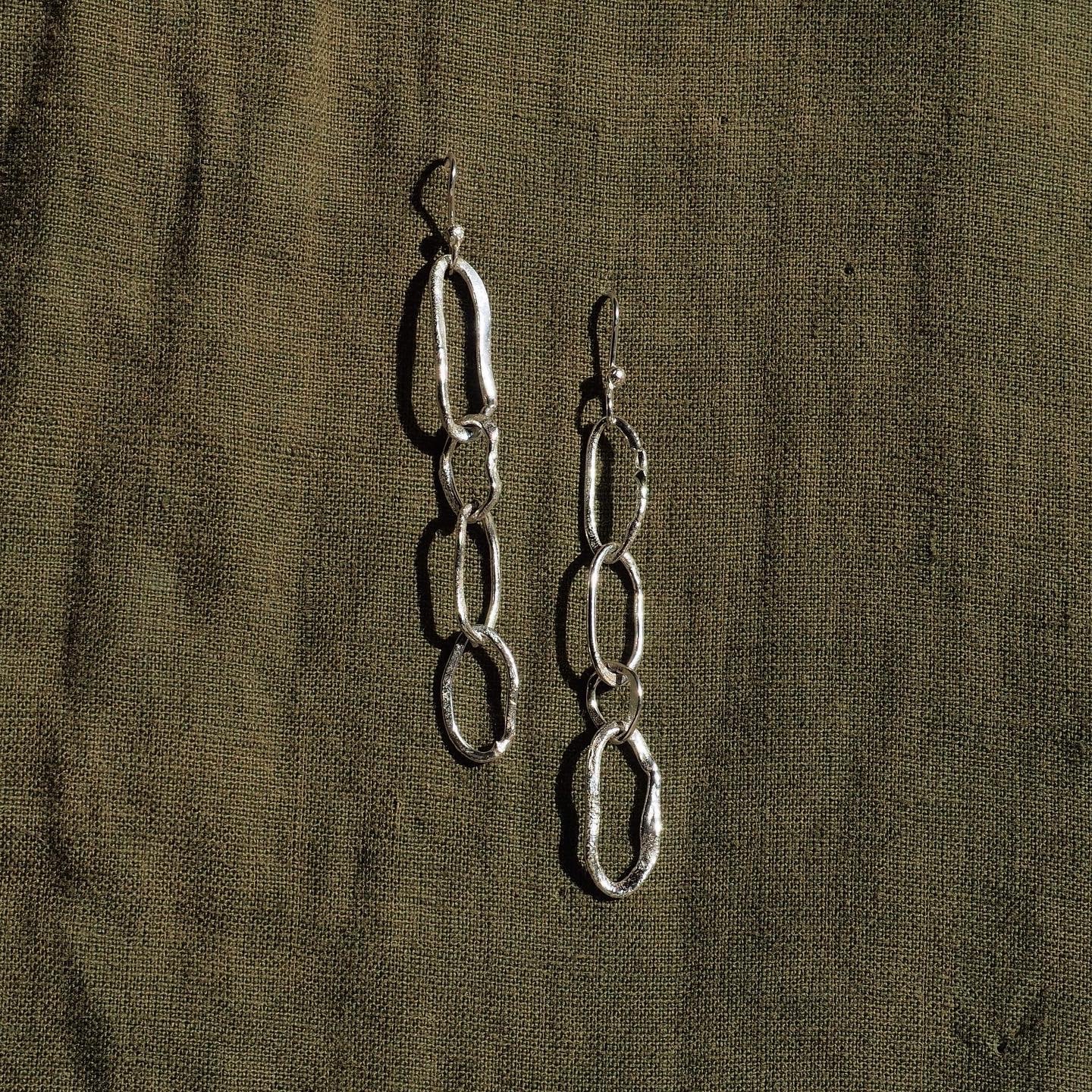CHUNKY CHAIN LINK EARRINGS