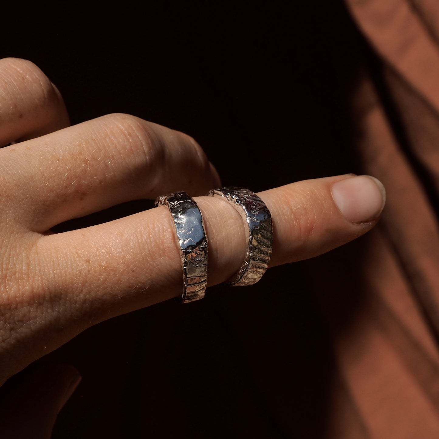 HEAVY DUTY SILVER RINGS